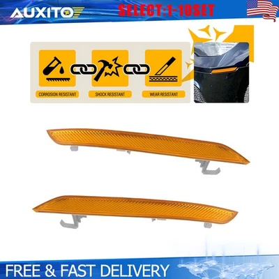 Reflector de parachoques delantero 2-20X para BMW E70 X5M 2010 2011 2012 2013/E71 X6 2008-14 Foto 1 de 4