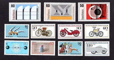 Germany 1983 group of stamps Mi#1164-66+1168-73+1175-76 MNH CV=20.2$ - Image 1 of 2