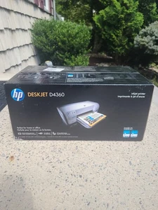 HP Deskjet D4360 Inkjet Printer NEW IN BOX - Picture 1 of 6