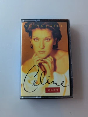 Celine Dion Think Twice Audio Tape CASSETTE Single Used - Image 1 of 4
