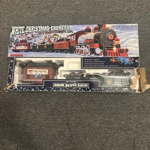 Bachmann Big Haulers Blanco Navidad Express Tren Set Escala G 90023 Sin Vía - Imagen 1 de 8