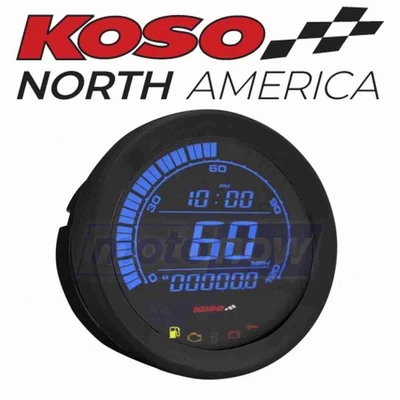 Koso 4in. Speedometer Gauge for 2004-2006 Harley Davidson FLTRI Road Glide ue - Image 1 of 4