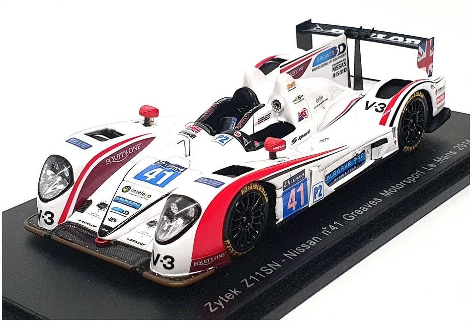 Spark escala 1/43 S4220 - Zytek Z11SN Nissan #41 Le Mans 2014 - blanco Foto 1 de 4