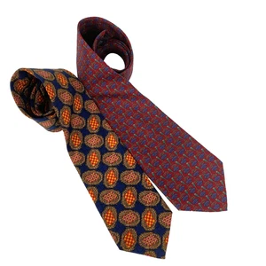 2 Monsieur Christian Dior Neckties Paris France All Silk Tie Excellent Gift - Picture 1 of 11