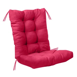 Pack of 2 (17.32+22") Chair Cushion for Rocking Chair Recliner Seat Back Pad Mat - Picture 1 of 20