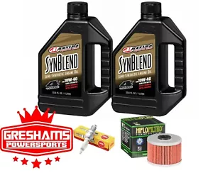 Yamaha Raptor 700 Tune Up Service NGK Spark Plug Performance Oil Change YFM700R - Foto 1 di 1
