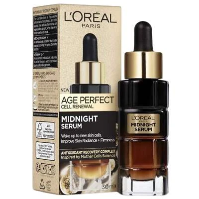 L'Oréal Paris Age Perfect Cell Renewal Midnight Serum 30ml - image 1 of 3
