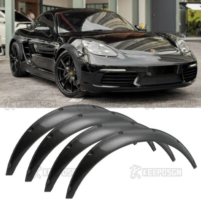 Kits de carrocería extra ancha para guardabarros de fibra de carbono arcos de rueda para Porsche Carrera Foto 1 de 4