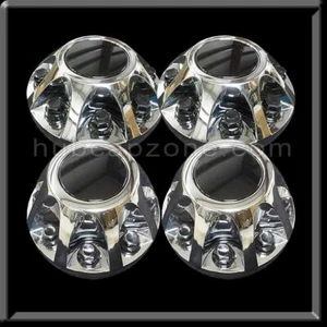 Chevy Silverado 3500 17" Dually Chrome Replica center caps hubcaps 2008-2010 - Picture 1 of 5