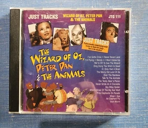 THE WIZARD OF OZ / PETER PAN / THE ANIMALS ~ JUST TRACKS ~ CD 2009 ~ VG+ - Picture 1 of 5
