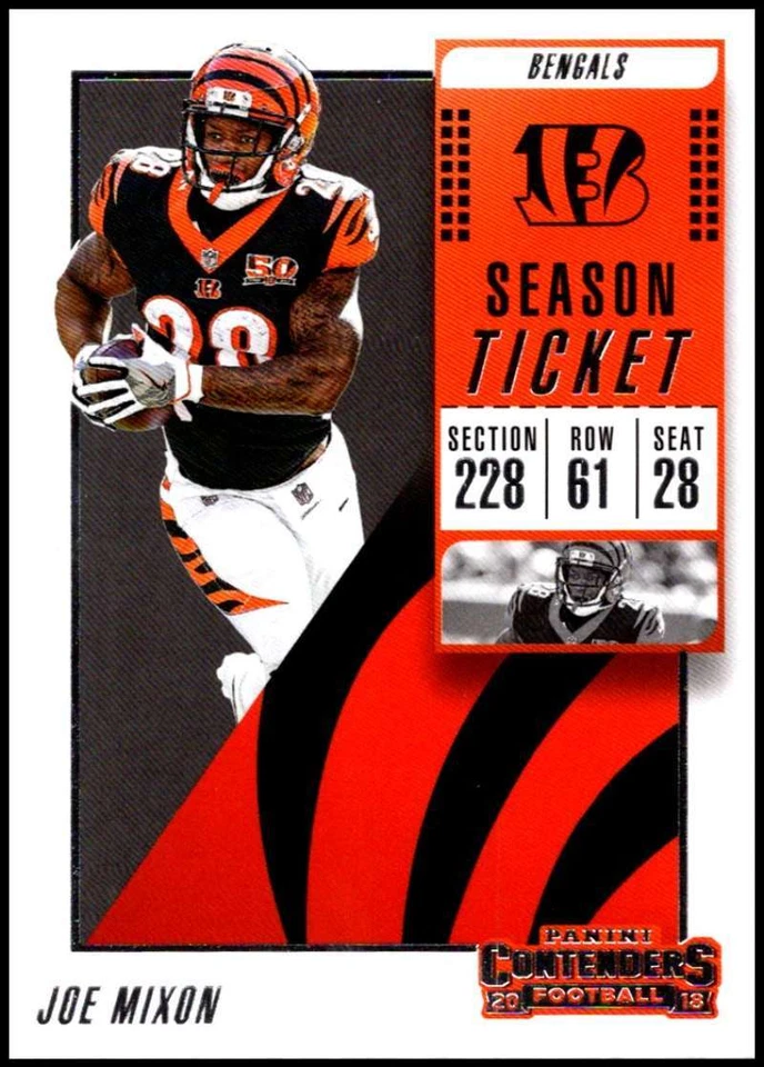 2018 Panini Contenders Season Ticket Football Base Singles (Pick Your Cards) - Image 1 of 1