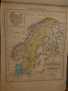 Carte  suede norvege danemark  issue atlas  Ed° froment 1830 - Picture 1 of 1