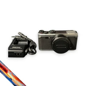 Pentax MX-1 CMOS Digital Camera Classic Silver 12.0MP Operation Confirmed Japan - Picture 1 of 7