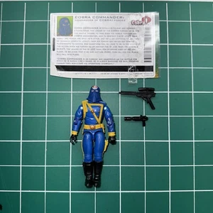 Hasbro GI Joe COBRA COMMANDER(v18): 2004 - 100% COMPLETE W File card - Picture 1 of 12