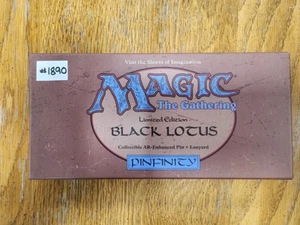 Black Lotus 30th Anniversary Pinfinity with Serialized Pin #1890/1993 - Picture 1 of 3