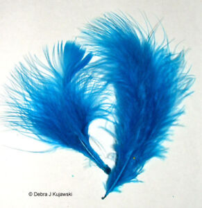 3-8" Feathers Marabou Fluffy 1/2 oz (15 grams) 30 Colors Approx 70 per bag