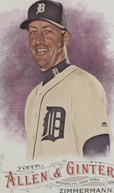 2016 Topps Allen & Ginter - Jordan Zimmermann #40