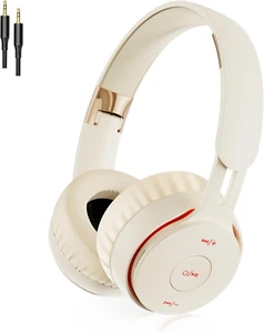 Wireless Bluetooth Headphones over Ear, Hi-Fi Stereo Foldable Wired/Wireless/Tf. - Picture 1 of 6