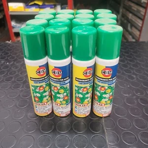 Stock 15 Profumatore Deodorante ambiente auto Pino Foresta verde Spray 75ml CBM - Picture 1 of 2