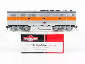 HO Scale Intermountain 49610 WP Western Pacific F3B Diesel Loco No# w/DCC - Picture 1 of 12