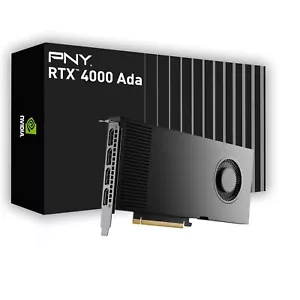 Tarjeta de video PNY VCNRTX4000ADA-PB NVIDIA RTX 4000 generación Ada 20 GB GDDR6 - Imagen 1 de 4