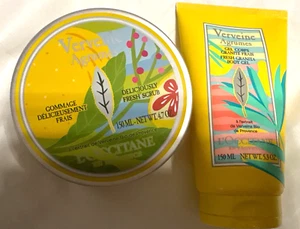 2 L'Occitane Verveine Agrumes (Verbena Citrus) Peeling & Duschgel je 4,7 Unzen - Bild 1 von 2