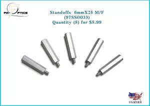 Standoffs 6 mmX25 M/F (97SS0033) cantidad (5) por $5.99 - Imagen 1 de 5