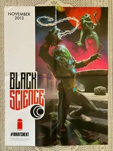 Black Science by Rememnder  Andrew Robinson 2013 Promo Poster - Never Displayed - Picture 1 of 1