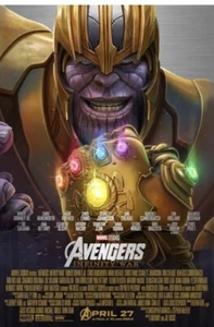 Collo di bottiglia Avengers: Endgame-di Pablo Olivera 2 mm alluminio stampa metallo Thanos - Foto 1 di 1