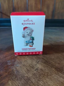 Galletas Hallmark 2017 para Santa serie #17 nuevas en caja sin usar y en caja - Imagen 1 de 3