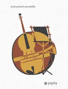 Instrumentenensemble Nadelspitzen-Set oder Leinwand - Bild 1 von 2