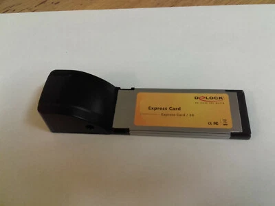 1X  Delock Express Card 34mm  2 x USB 2.0 Typ A Buchse auch Windows 10 - Bild 1 von 4