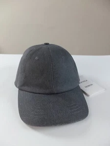 BOTTEGA VENETA gray jersey print nubuck leather baseball cap Size Medium NWT - Picture 1 of 11