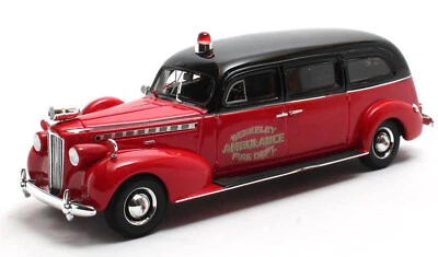 wonderful modelcar 1/43 PACKARD HENNEY BERKELEY FIRE DPT. AMBULANCE/HEARSE 1940 - Image 1 of 2