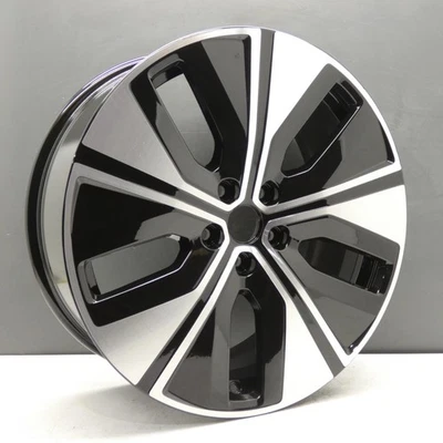 POLESTAR 2 DIAMOND CUT 19" FRONT ALLOY WHEEL RIM BLACK OEM 32327781 GENUINE X1 - Image 1 of 4