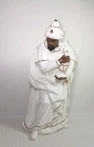 O'Well Large African American Porcelain Nativity Figurine 3 Wise Men - Picture 1 of 7