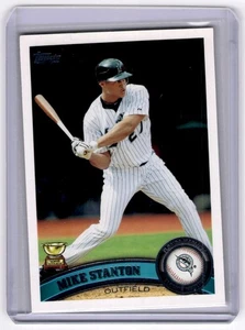 Topps Mike Stanton 2011 novato Florida Marlins #135 - Imagen 1 de 2
