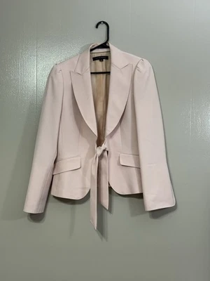 ANNE KLEIN Mujer Talla 8 Rosa Traje Chaqueta de Negocios Blazer C69 Foto 1 de 4