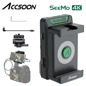Monitor transmisor de video inalámbrico Accsoon SeeMo 4K HDMI USB-C para teléfono Android - Imagen 1 de 9
