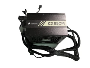 Corsair CX Series CX650M 650W 80 Plus Bronze Modular Power Supply - Picture 1 of 2