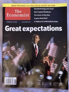 The Economist Great Expectations 2008 Obama President - Imagen 1 de 2