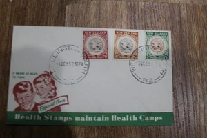 1955 NEW ZEALAND HEALTH FDC COVER - PMK  WELLINGTON SOUTH - Picture 1 of 1