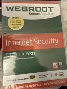 Webroot SecureAnywhere Internet Security - Picture 1 of 2