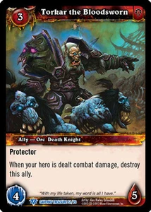 WARCRAFT WOW JCC CAVERNAS DEL TIEMPO: TORKAR THE BLOODSWORN X 4 - Imagen 1 de 1