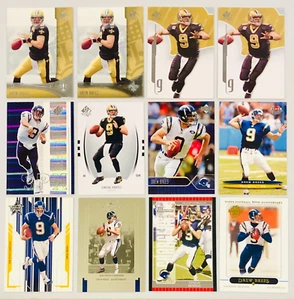 (12) Drew Brees Assorted Brand NM-MT Card Lot - Upper Deck, Fleer, Topps - Picture 1 of 2