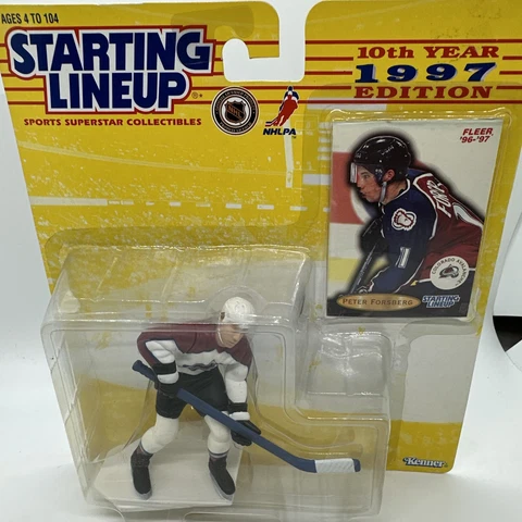 Peter Forsberg Kenner 1997 Starting Lineup Colorado Avalanche Cover