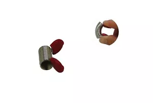 2 Large Bead Stoppers, 1 1/2", 19 x 10mm, Stringing Beads Jewellery Making J2183 - Picture 1 of 1