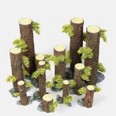 Aquarium Simulation Tree Trunk Driftwood Fish Tank Resin Sinking Wood Aquatic - Image 1 of 4