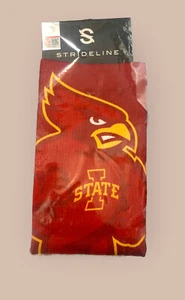 Iowa STATE Cyclones CY Strideline Socks Red Yellow Bird College Fans - Picture 1 of 2