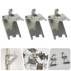 Stainless Steel Fridge Shelf Clips Buckles Replacement Set